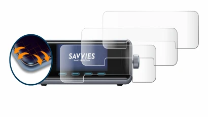 Image of the device Anker Prime 250 W GaNPrime with a wide variety of screen protectors.