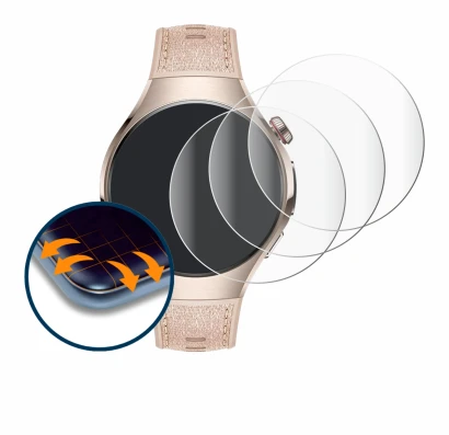 Image of the device Huawei Watch 5 (42 mm) with a wide variety of screen protectors.