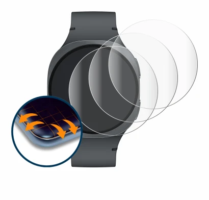 Image of the device Samsung Galaxy Watch 8 (40 mm) with a wide variety of screen protectors.
