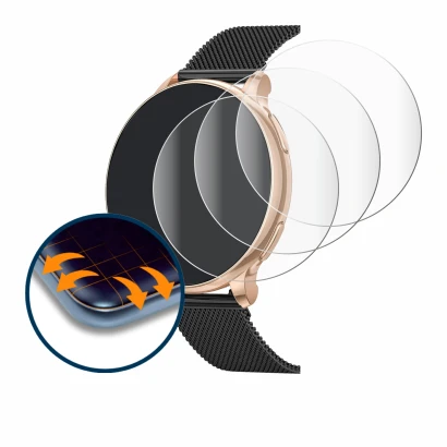 Image of the device Sanorum G58 1.27" with a wide variety of screen protectors.