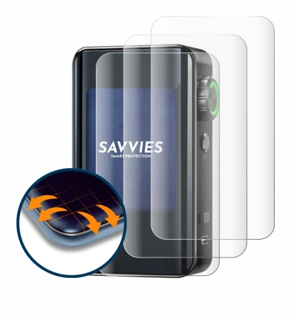 Image of the device Lost Vape Centaurus Bt200 with a wide variety of screen protectors.