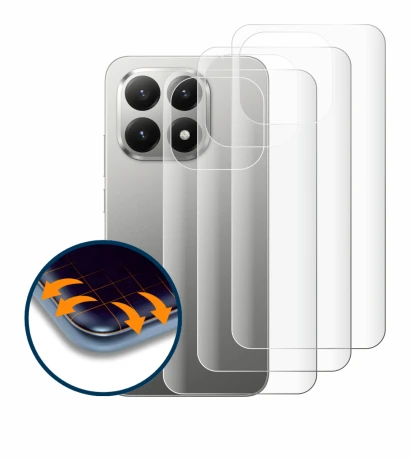 Image of the device Xiaomi 15T (Back) with a wide variety of screen protectors.