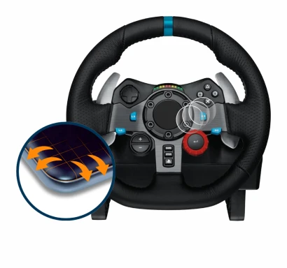 Image of the device Logitech G29 Driving Force Gaming Racing Wheel with a wide variety of screen protectors.
