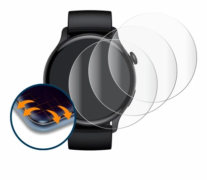 Image of the device EKO Connected Watch 5.2 with a wide variety of screen protectors.