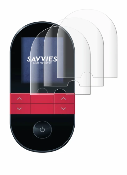 Image of the device Beurer EM 59 with a wide variety of screen protectors.