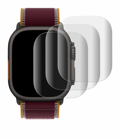 Image of the device Apple Watch Ultra 4 (49 mm) with a wide variety of screen protectors.