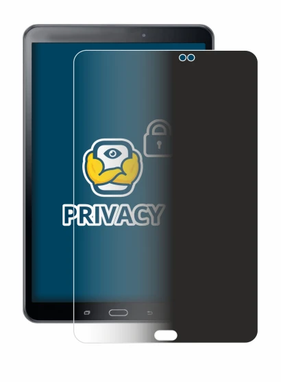 Image of the device Samsung Galaxy Tab A 10.1 2016 SM-T585 with a wide variety of screen protectors.