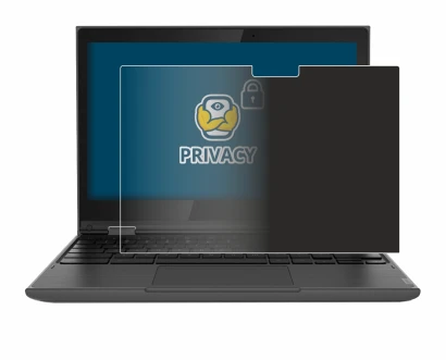 Image of the device Lenovo 300e (2nd Gen.) with a wide variety of screen protectors.