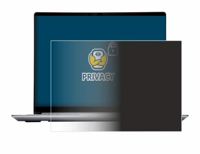 Image of the device Framework Laptop 13 with a wide variety of screen protectors.