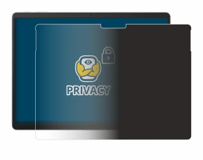 Image of the device Microsoft Surface Pro 9 with a wide variety of screen protectors.