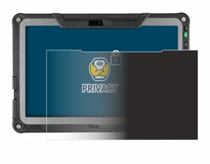 Image of the device Getac F110 G7 with a wide variety of screen protectors.