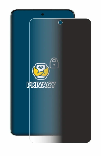 Image of the device Oppo K13 with a wide variety of screen protectors.