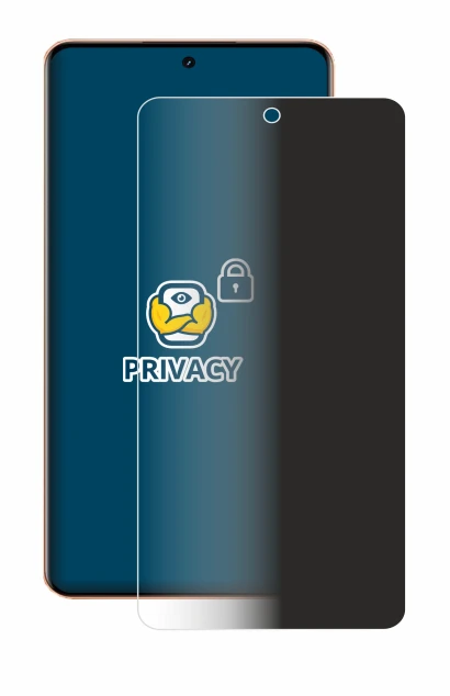 Image of the device realme P4 Power with a wide variety of screen protectors.