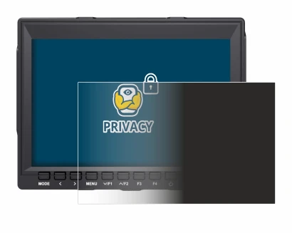 Image of the device Feelworld FW759 7" with a wide variety of screen protectors.