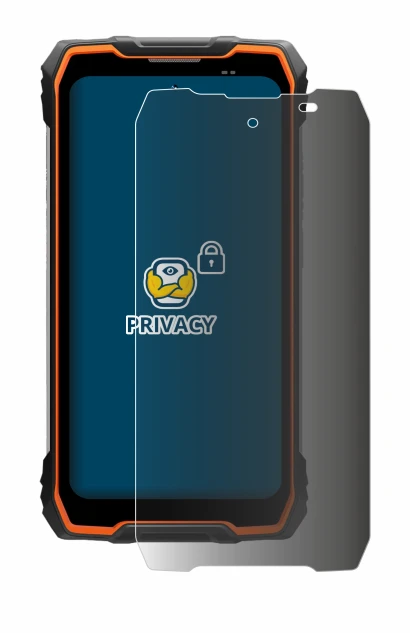 Image of the device Blackview Rock 2 with a wide variety of screen protectors.