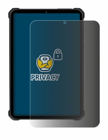 Image of the device Oukitel RT11 with a wide variety of screen protectors.