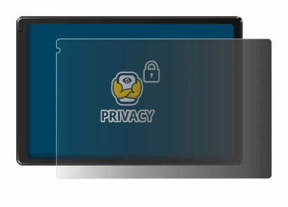 Image of the device Laptok Tablet 10.1" with a wide variety of screen protectors.