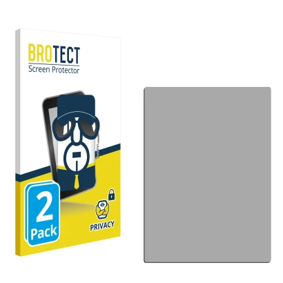 Front side of a product packaging with the brand logo BROTECT. Next to it is the corresponding screen protector.