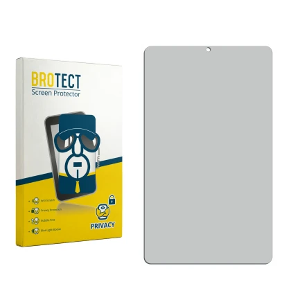 Front side of a product packaging with the brand logo BROTECT. Next to it is the corresponding screen protector.