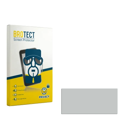 Front side of a product packaging with the brand logo BROTECT. Next to it is the corresponding screen protector.