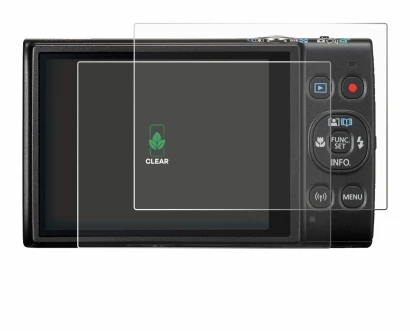 Image of the device Canon Digital Ixus 285 hs with a wide variety of screen protectors.