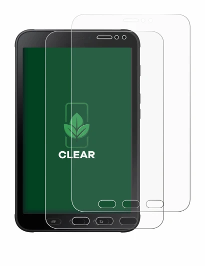 Image of the device Samsung Galaxy Tab Active 2 with a wide variety of screen protectors.