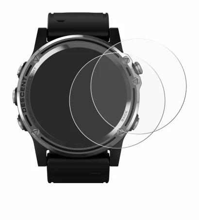 Image of the device Garmin Descent Mk1 with a wide variety of screen protectors.
