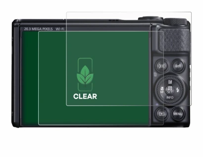 Image of the device Canon PowerShot SX740 HS with a wide variety of screen protectors.