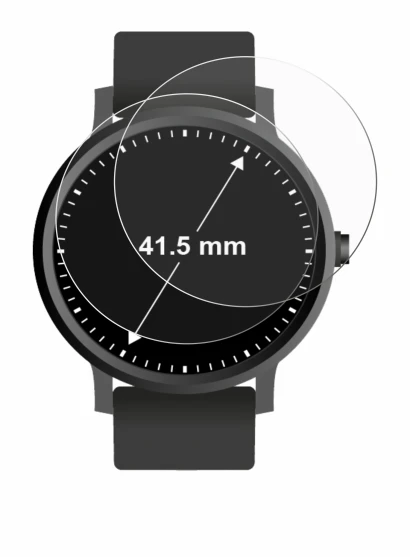 Image of the device Watches (Circular, ø: 41.5 mm) with a wide variety of screen protectors.