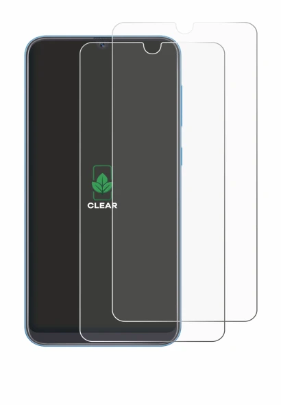 Image of the device Samsung Galaxy A40 with a wide variety of screen protectors.