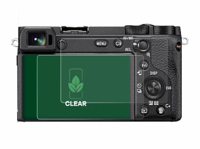 Image of the device Sony Alpha 6600 with a wide variety of screen protectors.