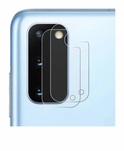 Image of the device Samsung Galaxy S20 (ONLY Camera Lens) with a wide variety of screen protectors.
