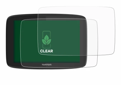 Image of the device TomTom Go Professional 620 with a wide variety of screen protectors.