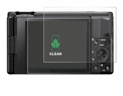 Image of the device Sony ZV-1 with a wide variety of screen protectors.