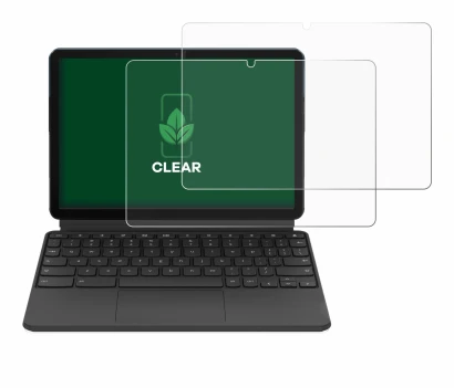 Image of the device Lenovo IdeaPad Duet Chromebook 10.1" (Landscape) with a wide variety of screen protectors.