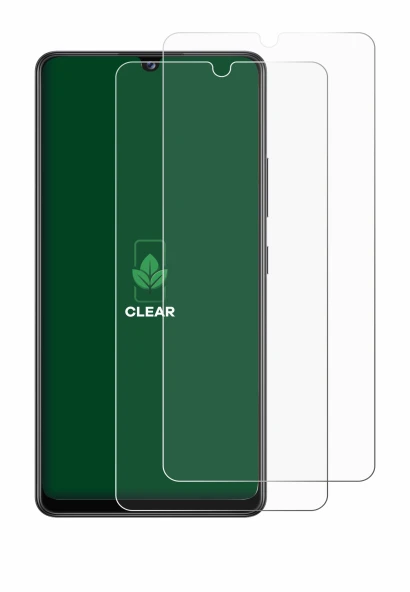 Image of the device Samsung Galaxy A42 5G with a wide variety of screen protectors.