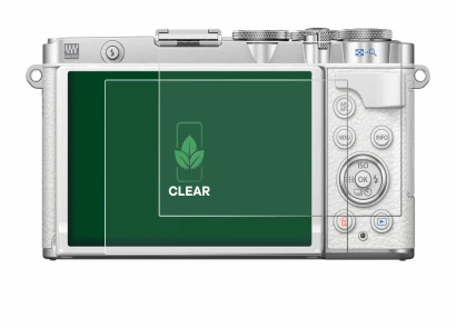 Image of the device Olympus PEN E-P7 with a wide variety of screen protectors.