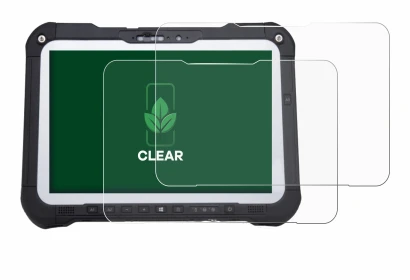 Image of the device Panasonic Toughbook FZ-G2 with a wide variety of screen protectors.