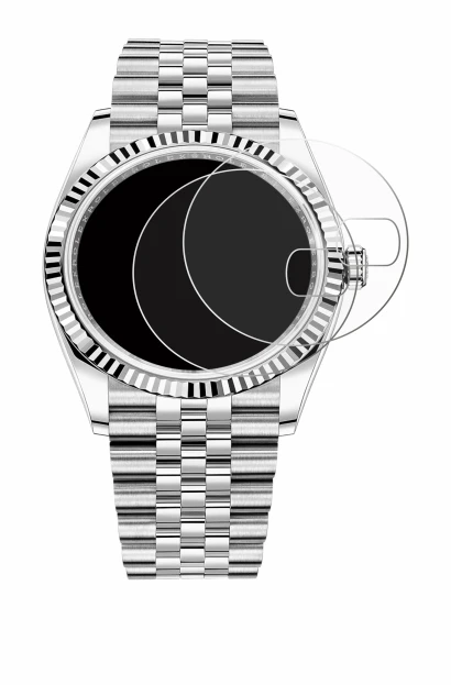 Image of the device Rolex Datejust 36 with a wide variety of screen protectors.