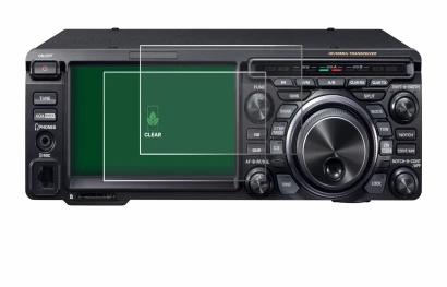 Image of the device Yaesu FT-DX10 with a wide variety of screen protectors.