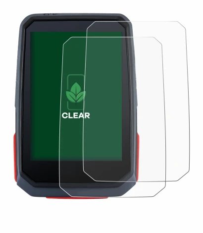 Image of the device Sigma ROX 4.0 with a wide variety of screen protectors.