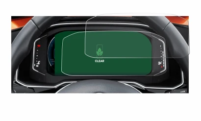 Image of the device Volkswagen Polo 6 Digital Cockpit Pro with a wide variety of screen protectors.