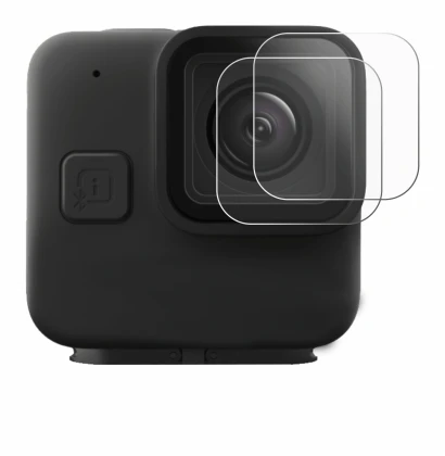 Image of the device GoPro Hero 11 mini Lens (housing) with a wide variety of screen protectors.