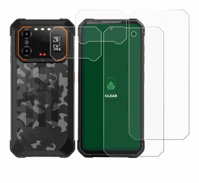 Image of the device iiiF150 B1 Pro (Front+Camera) with a wide variety of screen protectors.