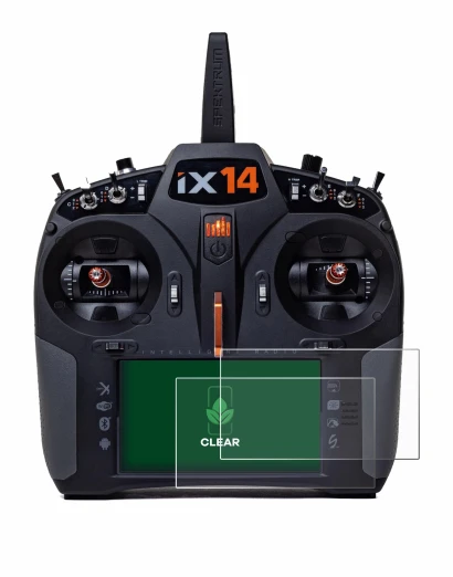 Image of the device Spektrum iX14 with a wide variety of screen protectors.