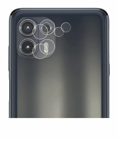 Image of the device Motorola Edge 20 Lite (ONLY Camera Lens) with a wide variety of screen protectors.
