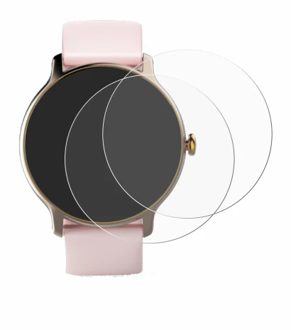 Image of the device Hama Fit Watch 4910 with a wide variety of screen protectors.