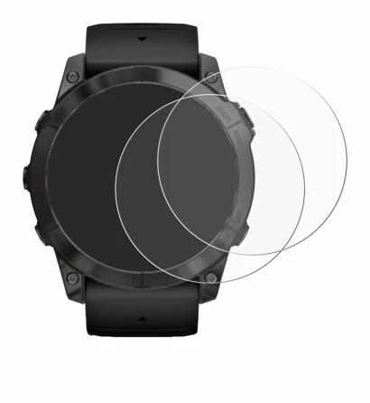 Image of the device Garmin Epix Pro (Gen 2) (51 mm) with a wide variety of screen protectors.
