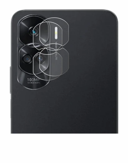 Image of the device Honor 90 Lite (ONLY Camera Lens) with a wide variety of screen protectors.