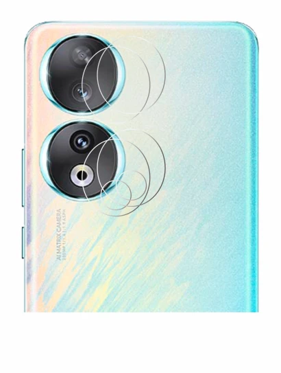 Image of the device Honor 90 (ONLY Camera Lens) with a wide variety of screen protectors.